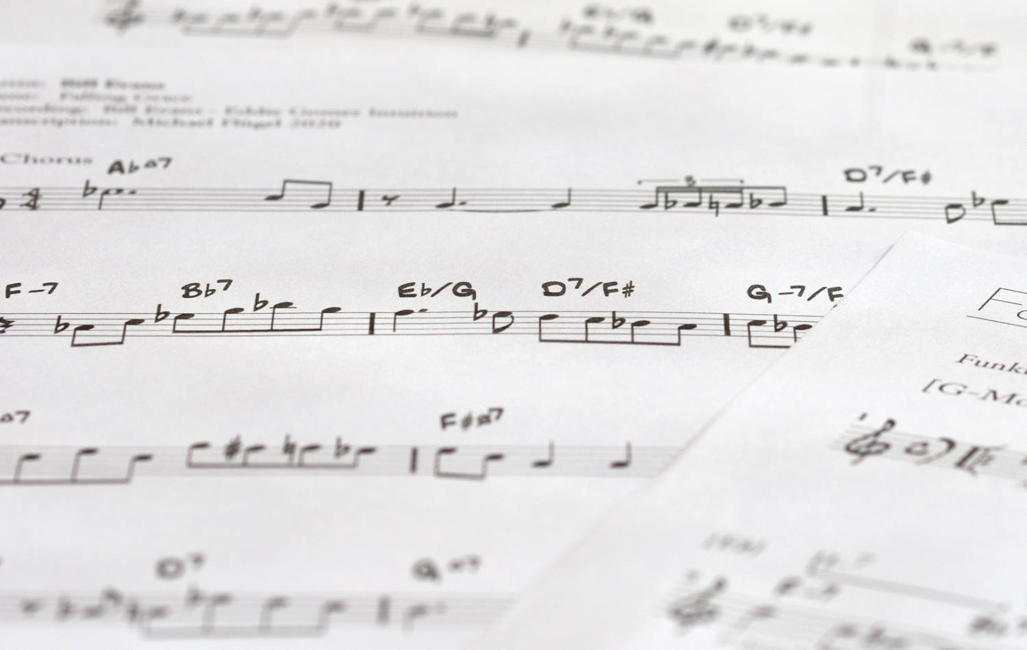 Jazz Lead Sheet